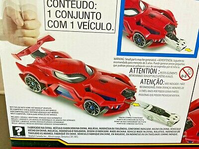 Marvel Hot Wheels Spider Man Web Car Launcher Exclusive Brand New